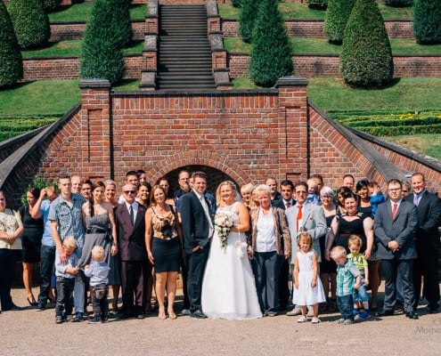 Kloster Kamp Hochzeit Gruppenfoto