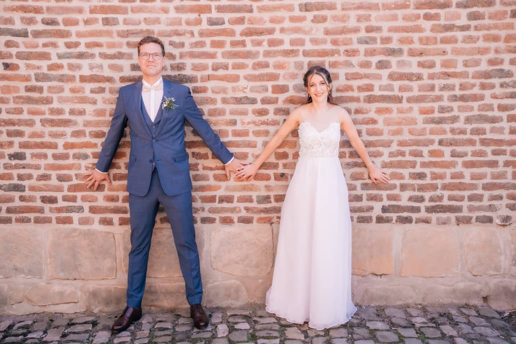 First Look und Brautpaarshooting im Schloss Dyck Jüchen