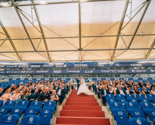 Hochzeit auf Schalke
